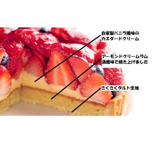 いちごとブルーベリーのタルト バースデーケーキ...の詳細画像4