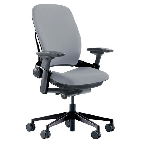 Steelcase  Leap(リープV2)APモデル/ブラックフレーム/アジャスタブルアーム(可動...