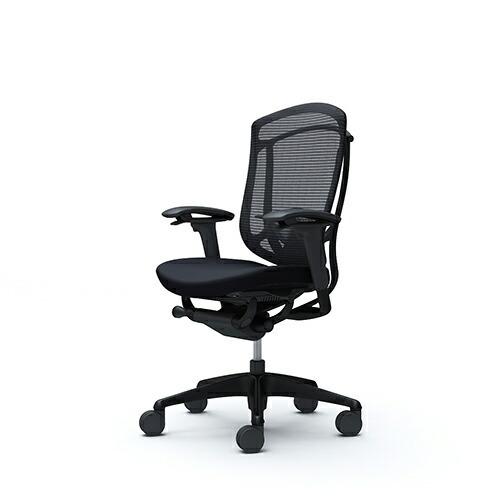 オカムラ コンテッサ セコンダ / ハイバック / HD無 / 可動肘 / 座クッション / ブラッ...