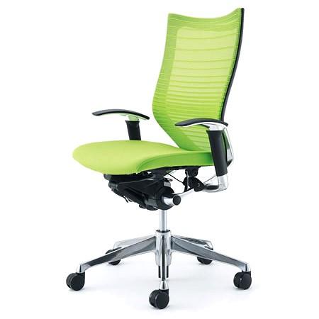 オカムラ バロン / グラデーションメッシュ / 座面：クッション / ハイバック / フレーム：ポ...