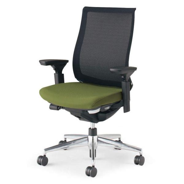 KOKUYO  Bezel（ベゼル）モデレートタイプ 可動肘 背メッシュ/座クッション 背座別色タイ...