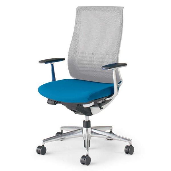 KOKUYO  Bezel（ベゼル）ファンクショナルタイプ T型アルミ肘 背メッシュ 座クッション ...