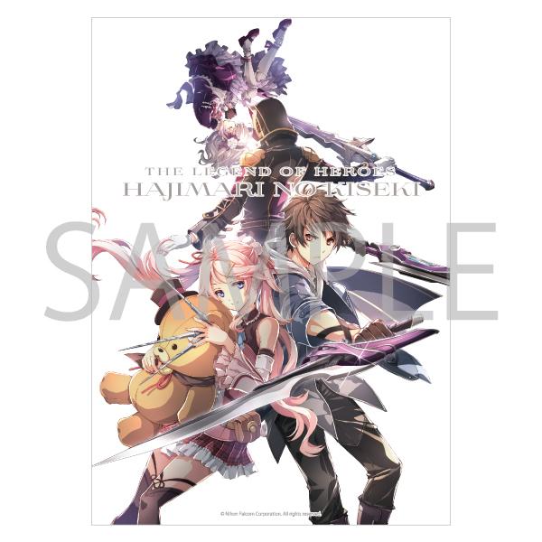クリアポスターA3 英雄伝説 創の軌跡　（罪人たちは人形と踊る）
