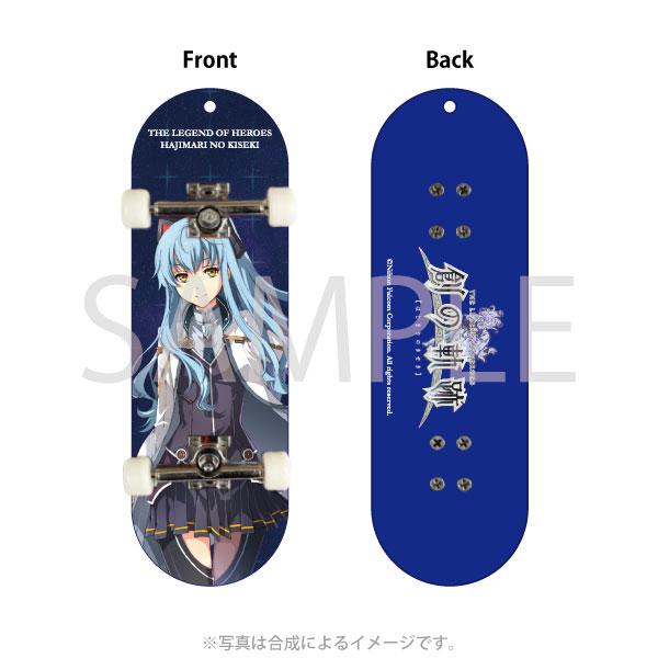 スケートボード型キーホルダー 英雄伝説 創の軌跡　（ティオ）