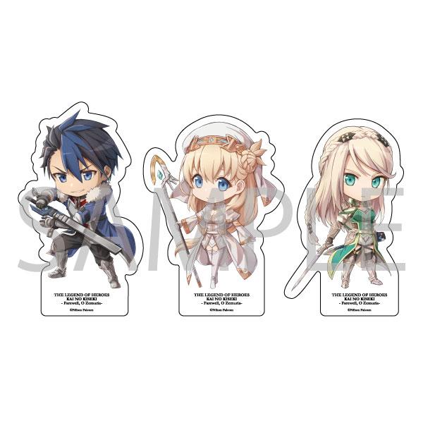 ステッカー(3枚セット) 英雄伝説 界の軌跡　〈A/ヴァン＆アニエス＆エレイン〉