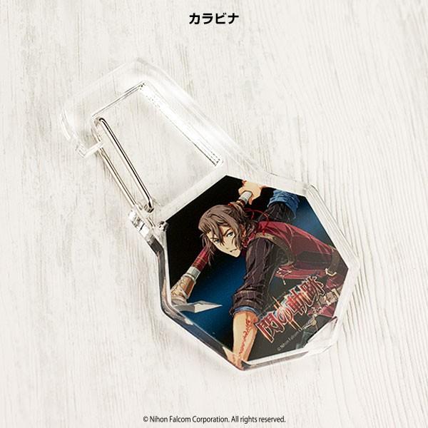 アクリル製カラビナ 英雄伝説 閃の軌跡II　〈ガイウス_カットイン〉