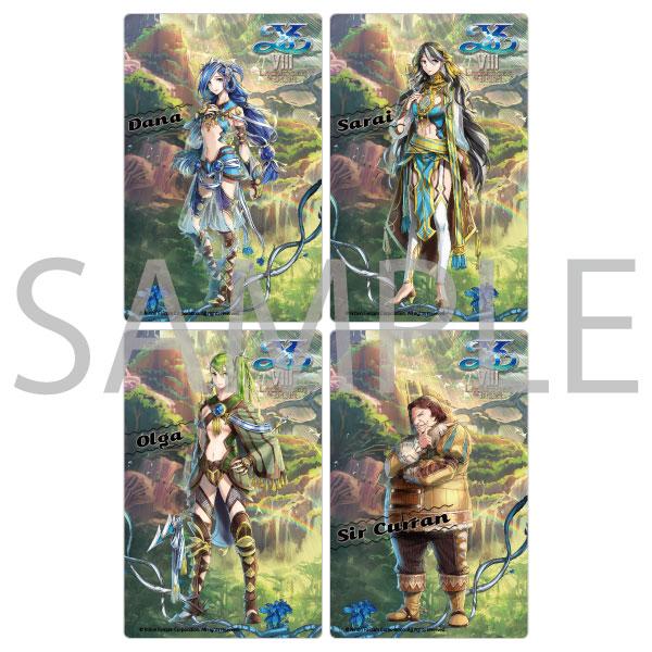 クリアポストカード イースVIII　〈ダーナ・サライ・オルガ・カーラン〉