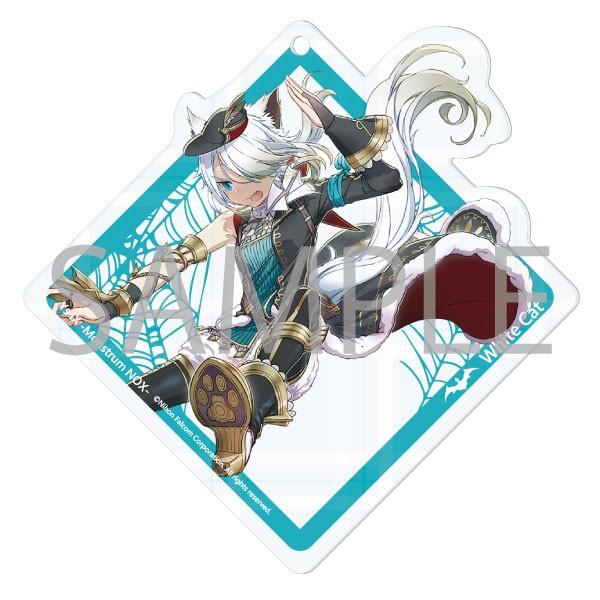 ホログラムアクリルキーホルダー イースIX　〈白猫〉