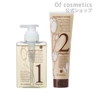 ソープオブヘア・1　625ml＆トリートメントオブヘア・2　515g Of cosmetics ソープオブヘア・1-Ma 60ml トリートメントオブヘア・2