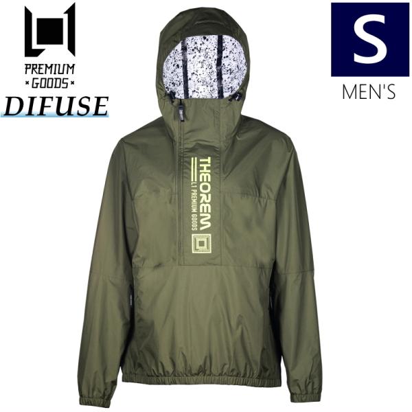 ◇ L1 DIFFUSE ANORAK JKT Military Sサイズ メンズ エルワン スノー...