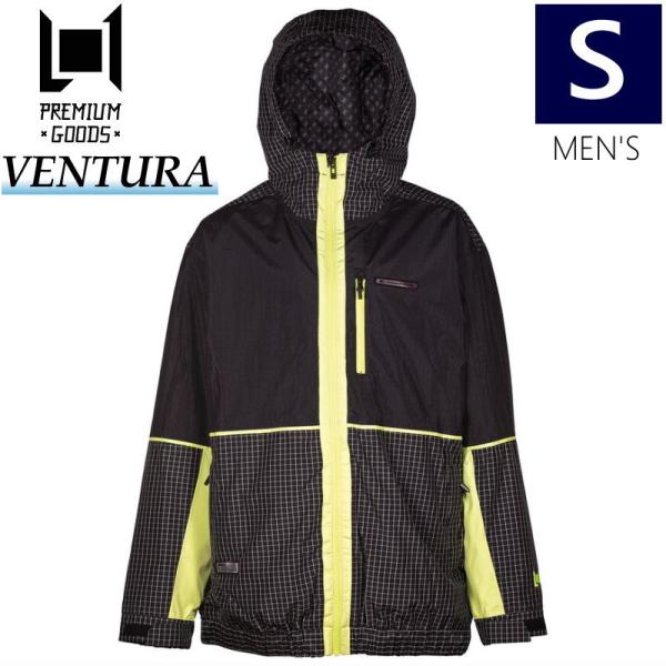 ◇ 21-22 L1 VENTURA JKT Black Sサイズ メンズ エルワン スノーボードウ...