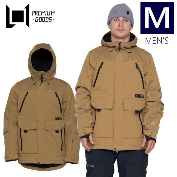 ● L1 WILLIAMS JKT DULL GOLD Mサイズ メンズ スノーボード スキー ジャ...