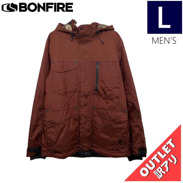 【OUTLET】 BONFIRE ENGINE STRETCH JKT カラー:BURGUNDY L...