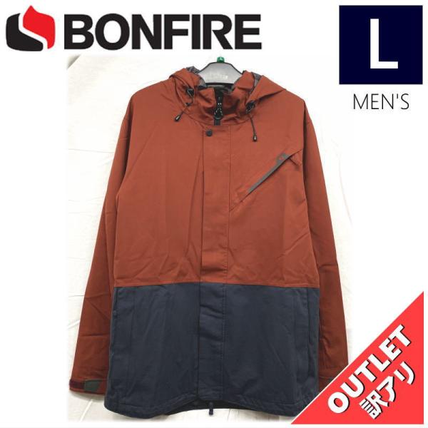 【OUTLET】 BONFIRE ETHER JKT カラー:BURGUNDY INDIGO Lサイ...