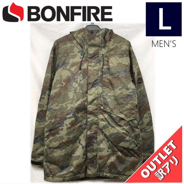 【OUTLET】 BONFIRE VECTOR INSULATED JKT カラー:OLIVE CA...