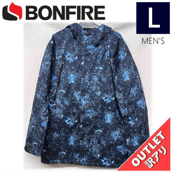 【OUTLET】 BONFIRE STATIC INS JKT カラー:LINEAR Lサイズ  メ...