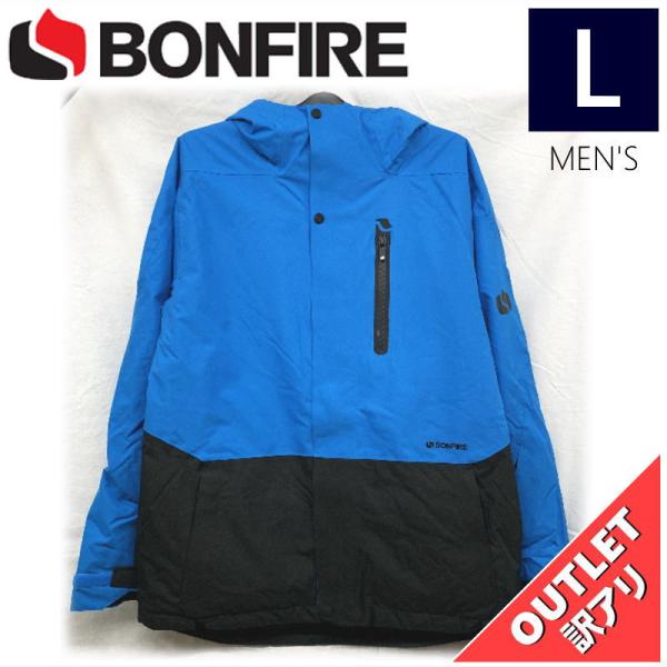 【OUTLET】 BONFIRE ETHER INSULATED JKT カラー:CYAN Lサイズ...