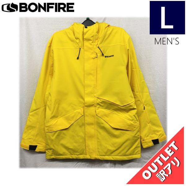 【OUTLET】 BONFIRE VECTOR INSULATED JKT カラー:YELLOW L...
