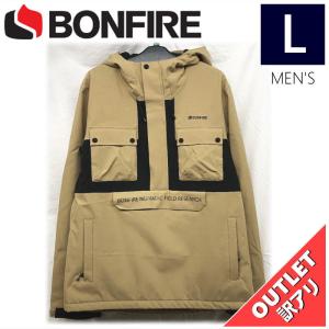 OUTLET】 BONFIRE RIDGE PULLOVER ANORAK JKT カラー:FOG PRINT OUTLET】 BONFIRE RIDGE PULLOVER ANORAK JKT カラー:FOG PRINT
