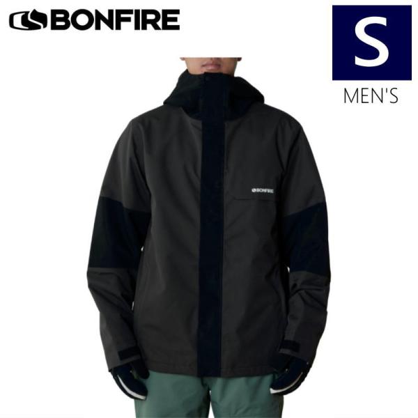 ● BONFIRE BUFFER JACKET CHARCOAL Sサイズ ボンファイヤ スノボウェ...