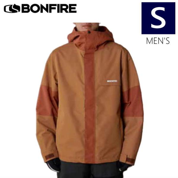 ● BONFIRE BUFFER JACKET CAMEL Sサイズ ボンファイヤ スノボウェア ス...