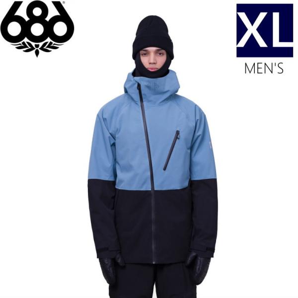 ● 686 HYDRA THERMAGRAPH JKT STEEL BLUE COLORBLOCK ...