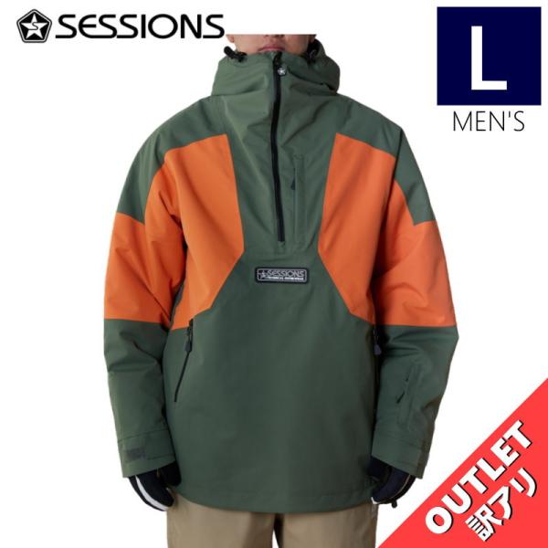 【アウトレット】23-24 SESSIONS AGENT ANORAK PULLOVER JKT O...