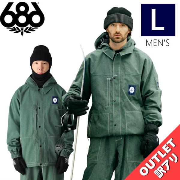 【アウトレット】24-25 686 DOJO SHELL JKT FOREST GREEN DENI...