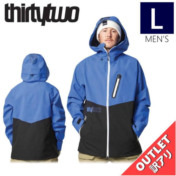 【OUTLET】24-25 THIRTYTWO GRASSER JKT BLACK BLUE Lサイ...