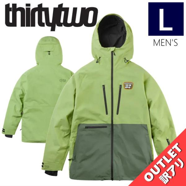 【アウトレット】25-26 THIRTYTWO TM RECYCLED PATCH JKT MOSS...