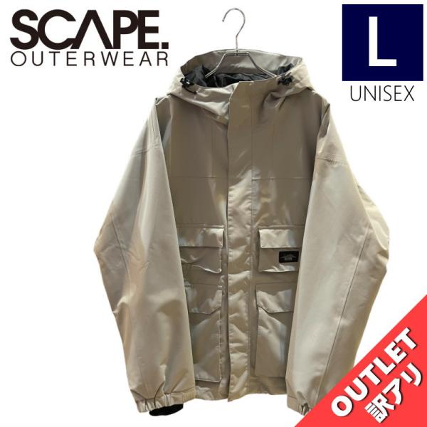 【アウトレット】25-26 SCAPE LOADOUT JKT SILVER GRAY Lサイズ メ...