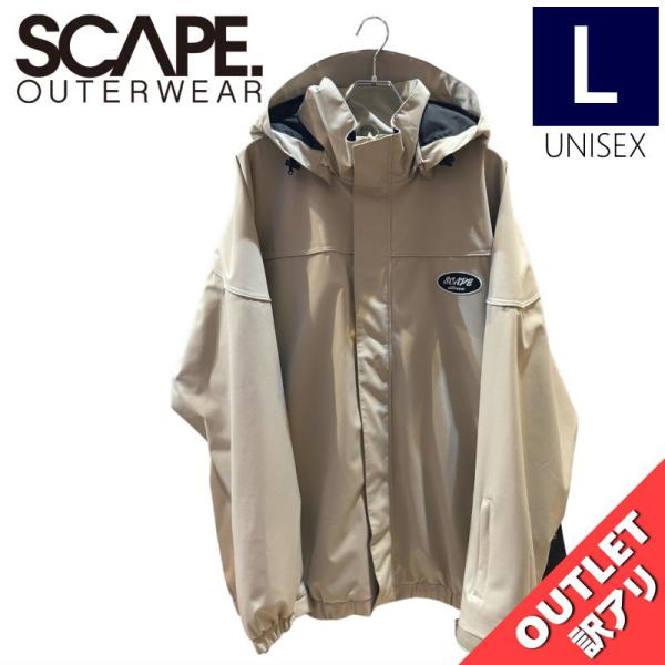 【アウトレット】25-26 SCAPE DERBY JKT LIGHT SAND Lサイズ メンズ ...