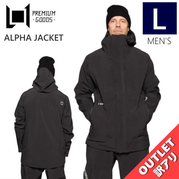 【アウトレット】24-25 L1 ALPHA JACKET Lサイズ  スノーボード スキー スノボ...