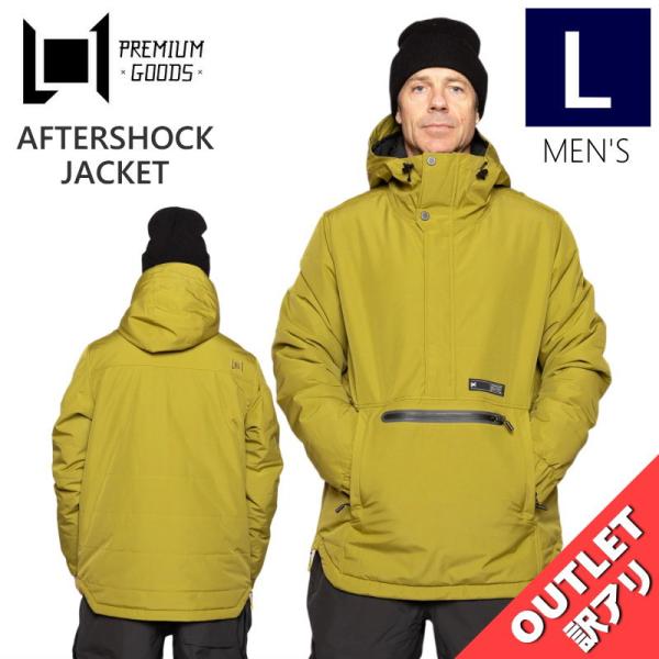 【アウトレット】24-25 L1 AFTERSHOCK JACKET Lサイズ  スノーボード スキ...