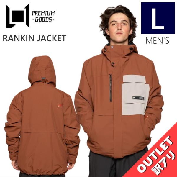【アウトレット】24-25 L1 RANKIN JACKET Lサイズ  スノーボード スキー スノ...