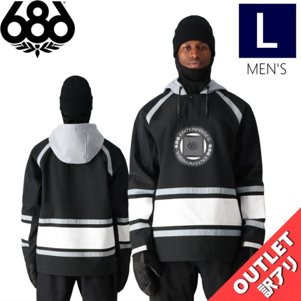 【アウトレット】24-25 686 WATERPROOF SLAPSHOT HOODY BLACK ...