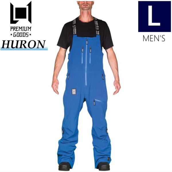 ◇ 21-22 L1 HURON BIB PNT Electric Lサイズ メンズ エルワン スノ...