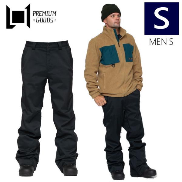 ● L1 CHINO PNT BLACK Sサイズ メンズ スノーボード スキー パンツ PANT ...