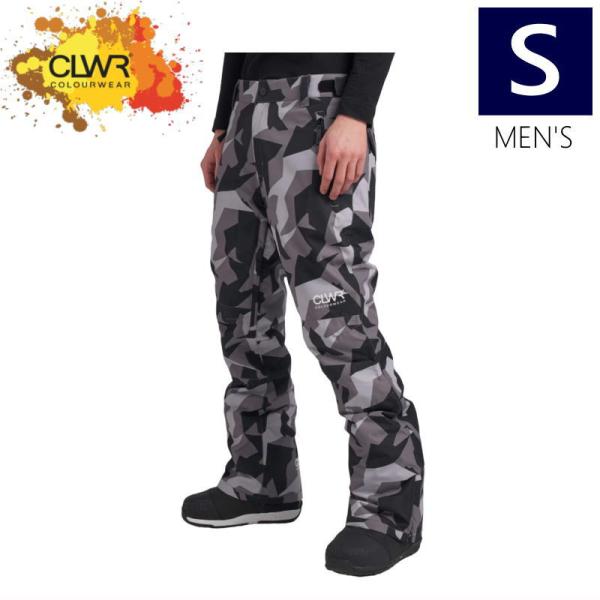 ● CLWR Sharp PNT CAMO GREY Sサイズ メンズ スノーボード スキー パンツ...