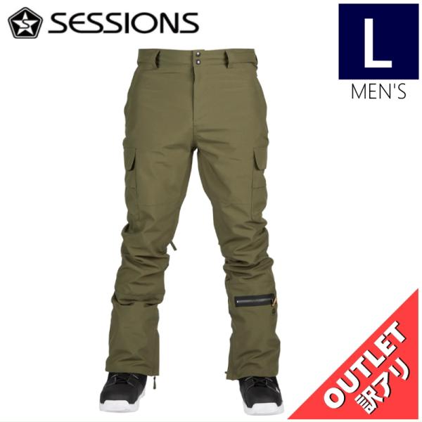 【OUTLET】 SESSIONS SQUADRON PNT カラー:GREEN  Lサイズ メンズ...