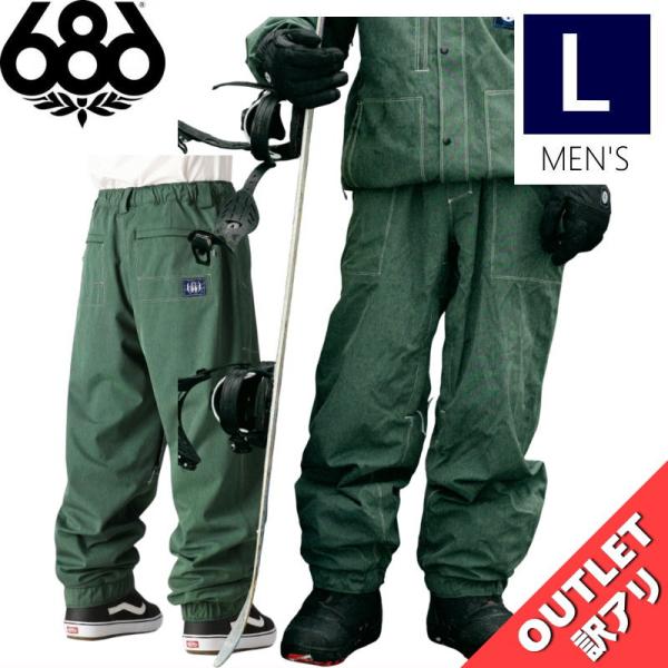 【アウトレット】◎ 686 DOJO PNT FOREST GREEN DENIM Lサイズ シック...