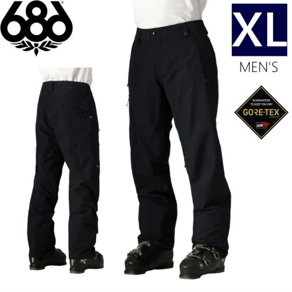 ◎686 GORE-TEX GT PNT BLACK XL シックスエイトシックス ゴアテックス パ...