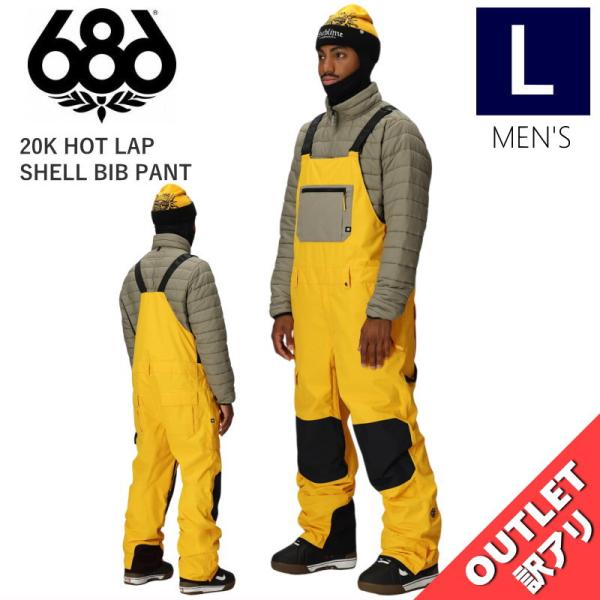 【アウトレット】25-26 686 MENS 20K HOT LAP SHELL BIB PNT Y...