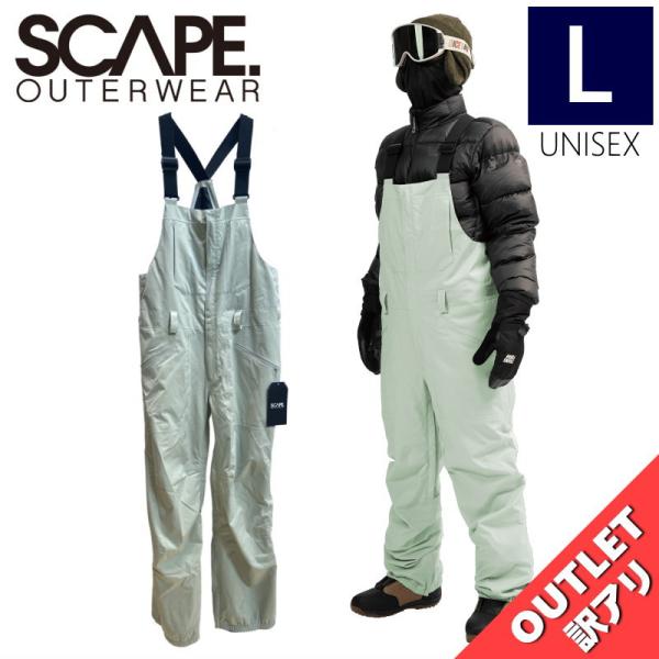 【アウトレット】25-26 SCAPE BIB PNT SEAFOAM GREEN Lサイズ メンズ...