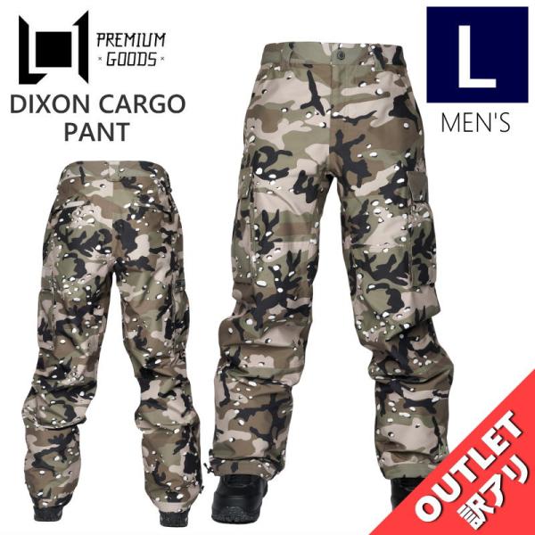 【アウトレット】24-25 L1 DIXON CARGO PANTS Lサイズ  スノーボード スキ...