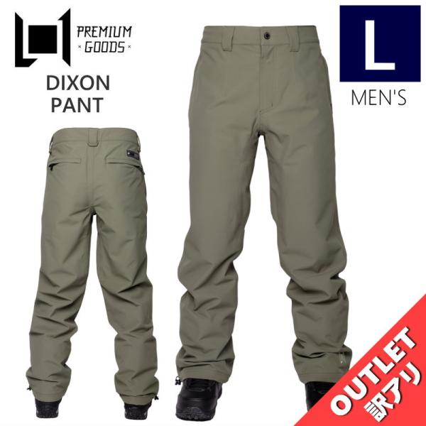 【アウトレット】24-25 L1 DIXON PANTS Lサイズ  スノーボード スキー スノボ ...