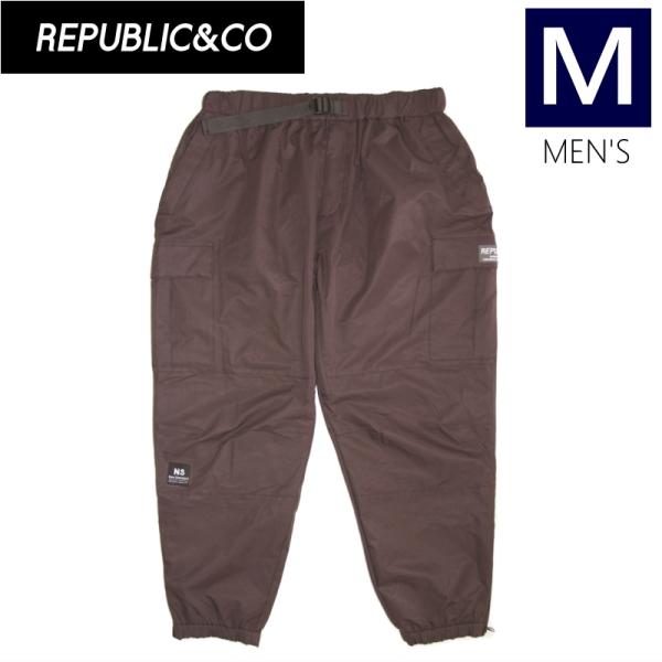 ○ REPUBLIC 7TH CHAMBER CARGO PNT Brown Mサイズ メンズ スノ...