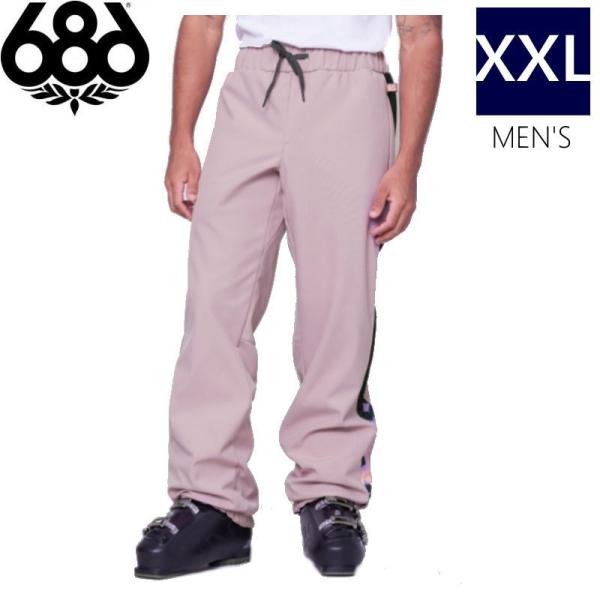 ● 686 WATERPROOF TRACK PANT カラー:DUSTY MAUVE XXLサイズ...