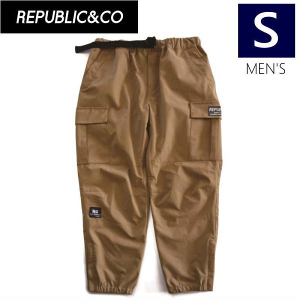 ○ REPUBLIC 7TH CHAMBER CARGO PNT Khaki Mサイズ メンズ スノ...