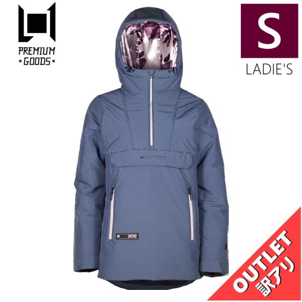 【OUTLET】22-23 L1 SNOWBLIND JKT SLATE Sサイズ  レディース ス...